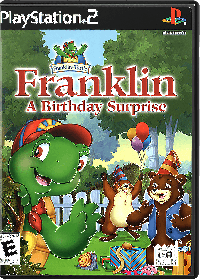 Franklin: A Birthday Surprise PAL Playstation 2  box art